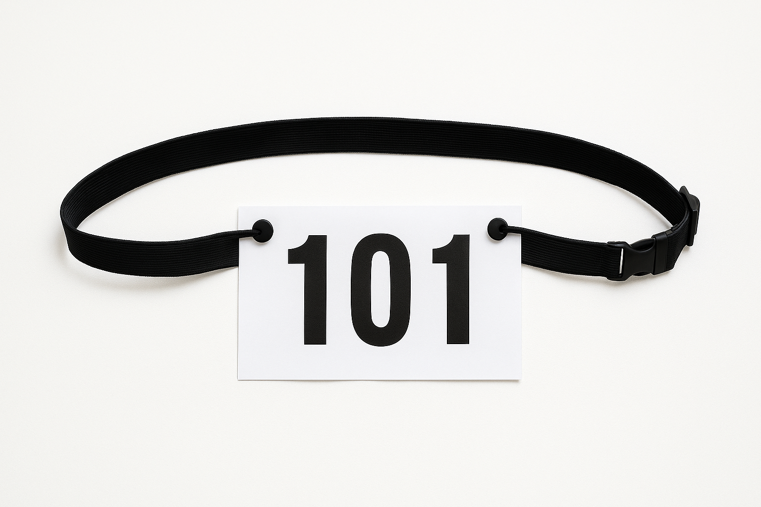 ナンバーベルト使用例