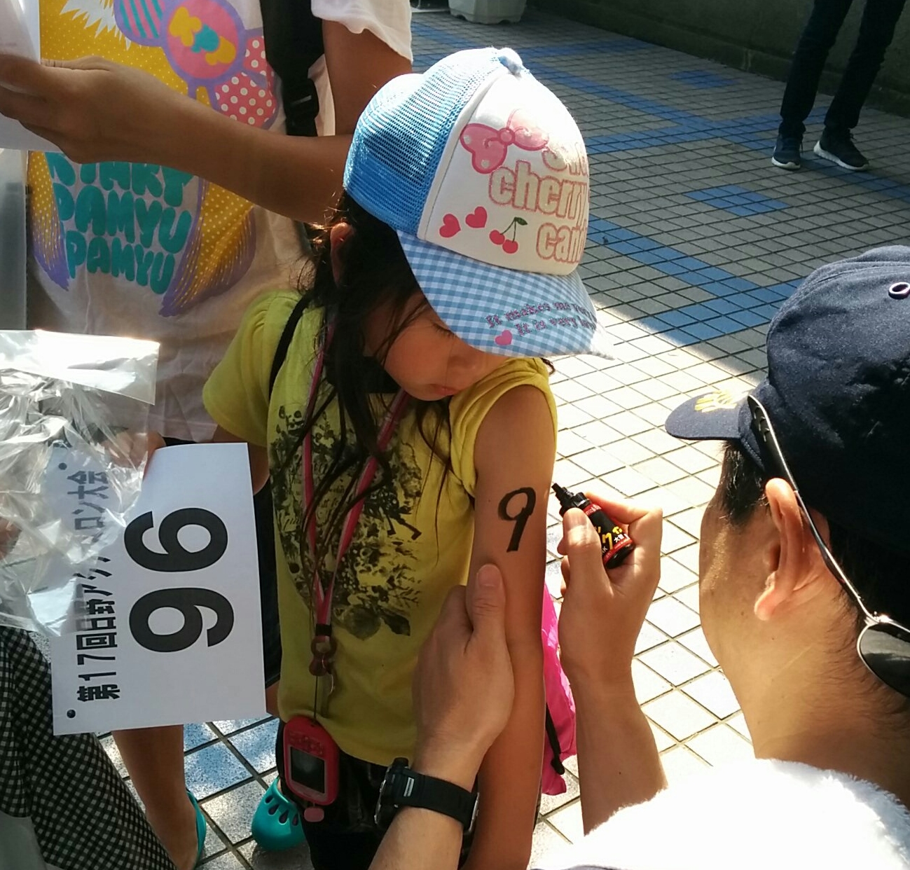 トランジション準備の様子