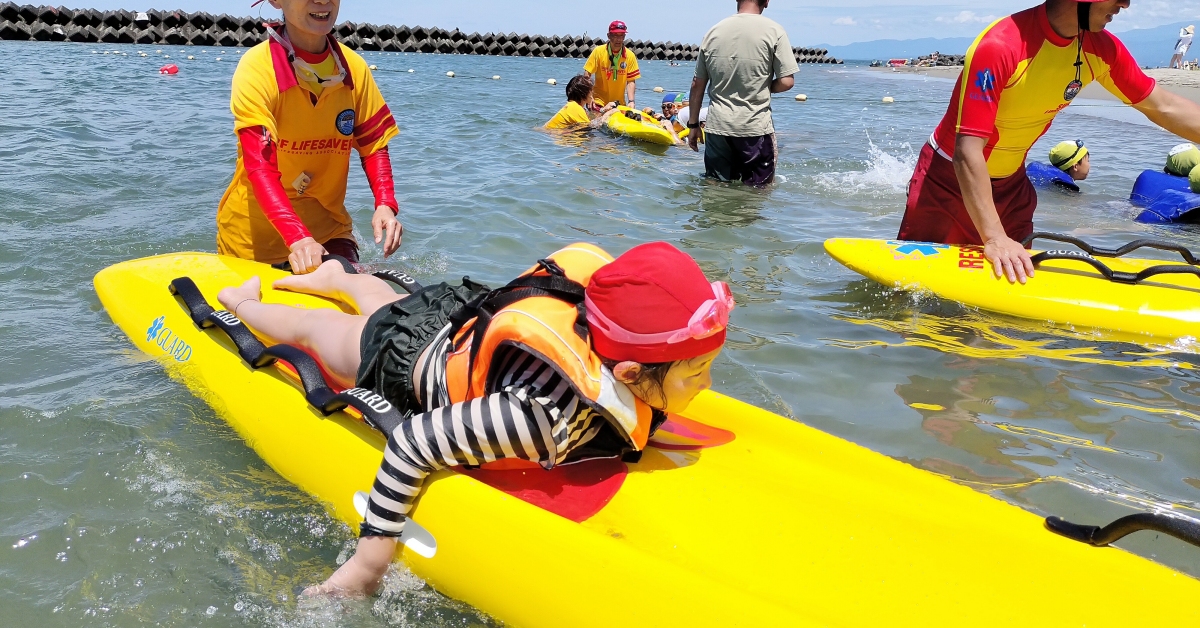 ジュニアライフセービング体験教室（2024/7/21）